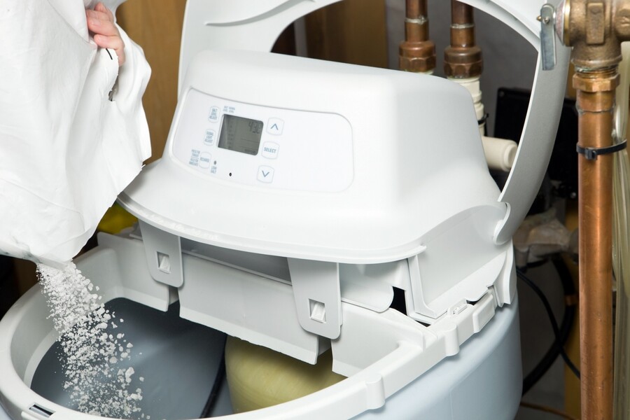 Water Softener Installation by LAJ Salesman